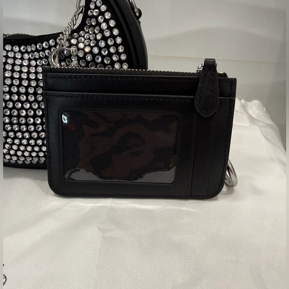Coach Jonie Bag With Crystal & matching Crystal skinny id wallet - Picture 6 of 8